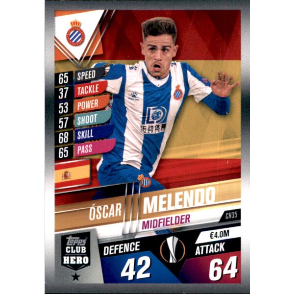 CH35 - Oscar Melendo - Club Hero - 2019/2020