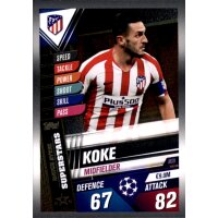 MS9 - Koke - Match Attax Superstars - 2019/2020