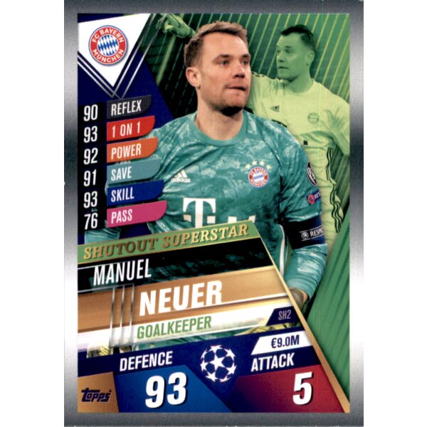 SH2 - Manuel Neuer - Shutout Superstar - 2019/2020