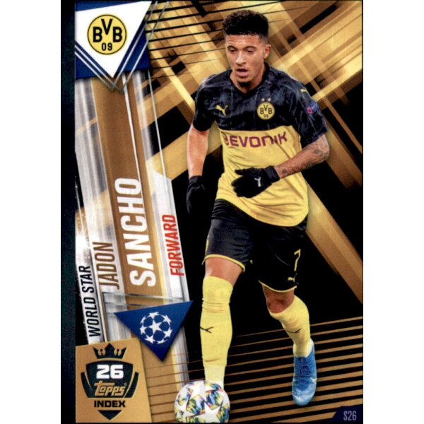 S26+W26  - Jadon Sancho - World Star - 2019/2020