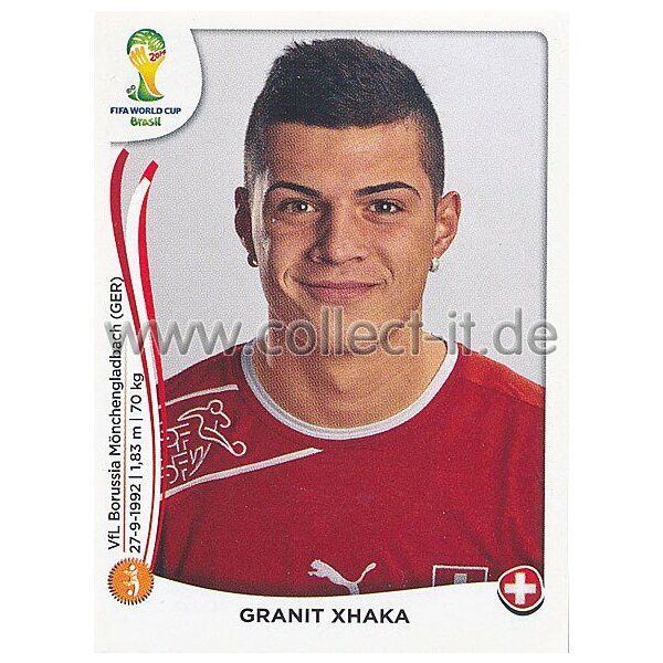 WM 2014 - Sticker 349 - Granit Xhaka