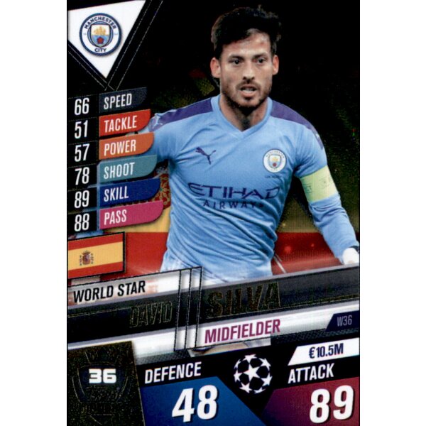 W36 - David Silva - World Star - 2019/2020