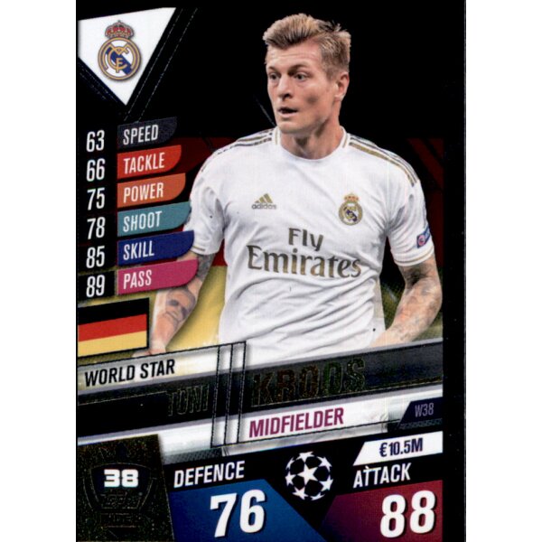 W38 - Toni Kroos - World Star - 2019/2020