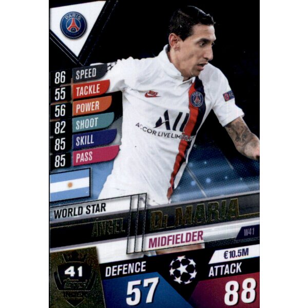 W41 - Angel di Maria - World Star - 2019/2020