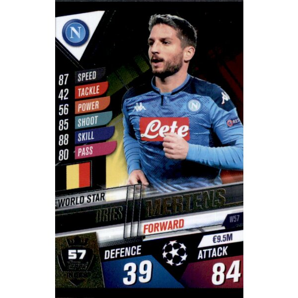 W57 - Dries Mertens - World Star - 2019/2020