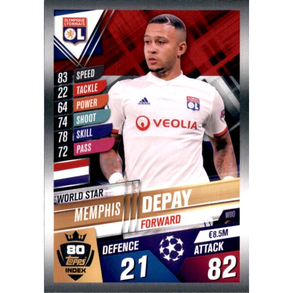 W80 - Memphis Depay - World Star - 2019/2020