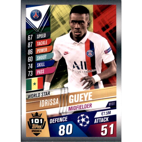 W101 - Idrissa Gueye - World Star - 2019/2020