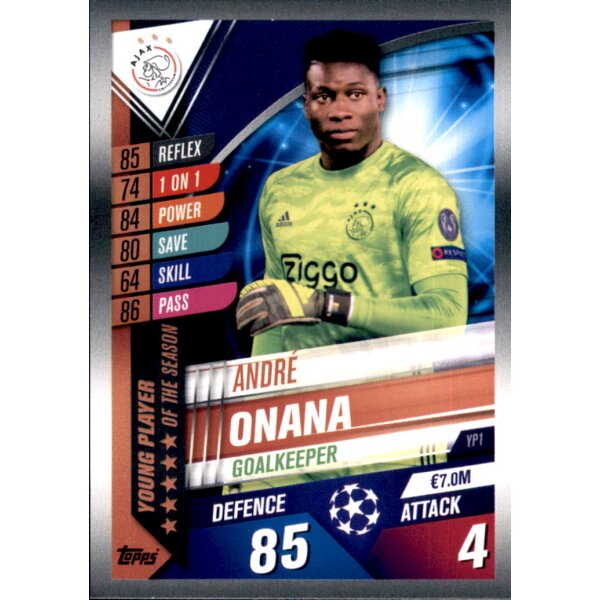 YP1 - Andre Onana - Young Player of the Season - 2019/2020