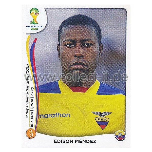 WM 2014 - Sticker 363 - Edison Mendez