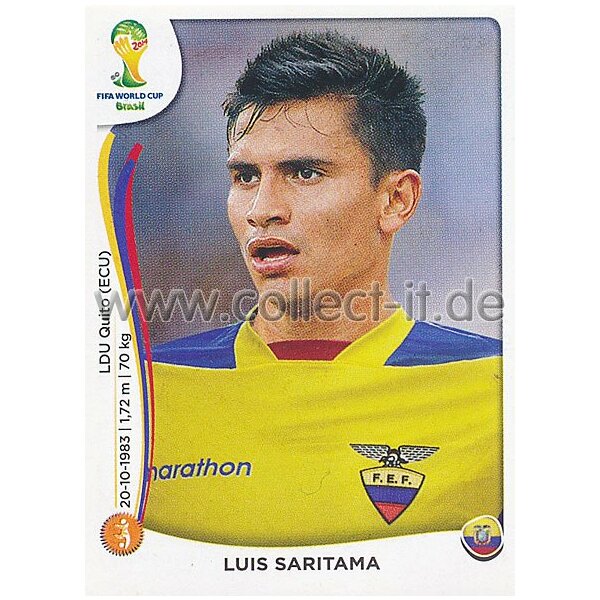 WM 2014 - Sticker 365 - Luis Saritama