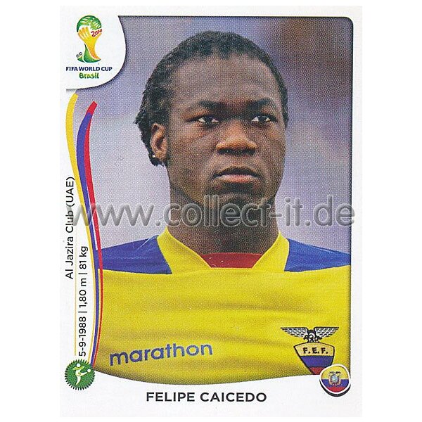 WM 2014 - Sticker 372 - Felipe Caicedo