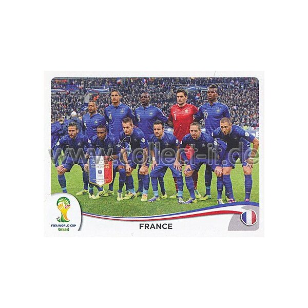 WM 2014 - Sticker 375 - Frankreich Team