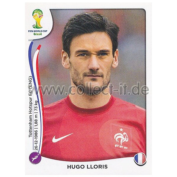 WM 2014 - Sticker 376 - Hugo Lloris