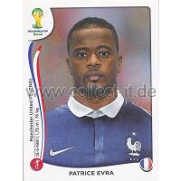 WM 2014 - Sticker 377 - Patrice Evra