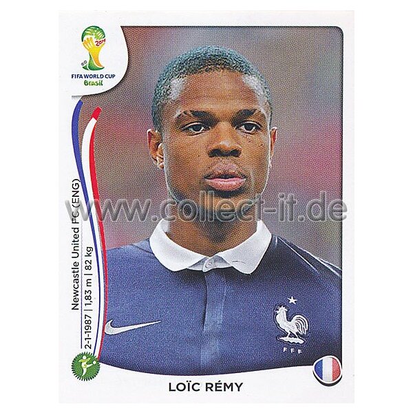 WM 2014 - Sticker 390 - Loic Remy