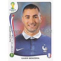 WM 2014 - Sticker 392 - Karim Benzema