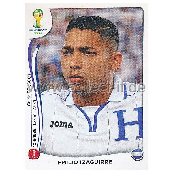 WM 2014 - Sticker 396 - Emilio Izaguirre