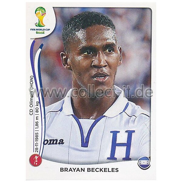 WM 2014 - Sticker 400 - Brayan Beckeles