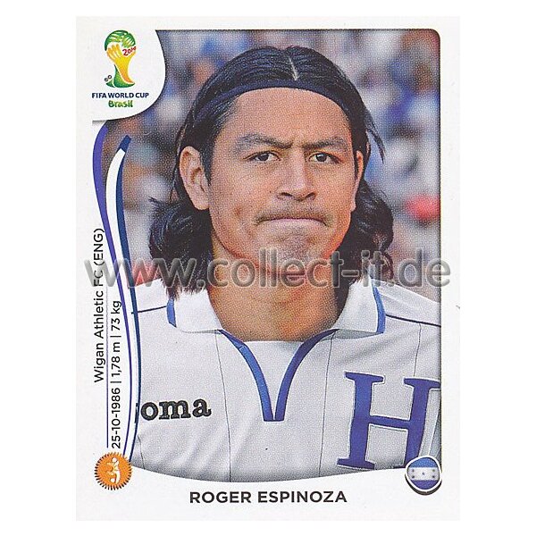 WM 2014 - Sticker 404 - Roger Espinoza