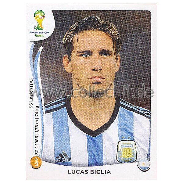 WM 2014 - Sticker 420 - Lucas Biglia