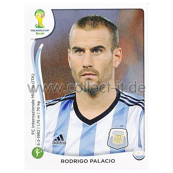 WM 2014 - Sticker 427 - Rodrigo Palacio