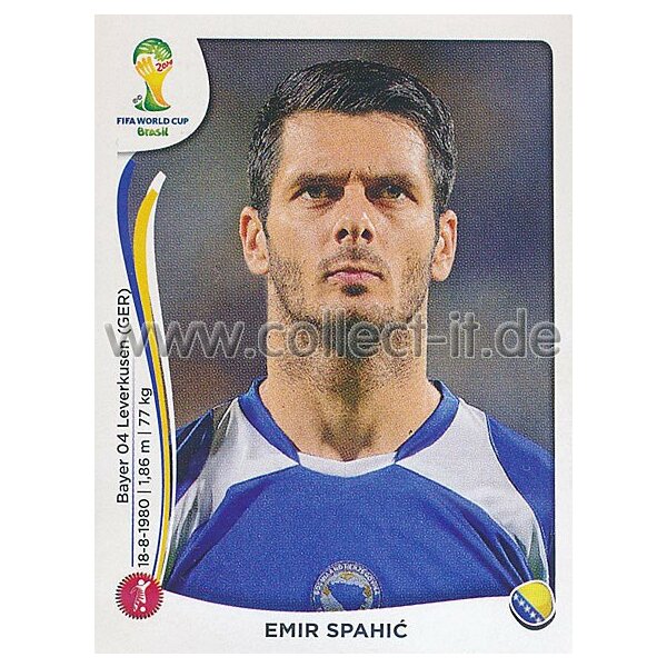 WM 2014 - Sticker 434 - Emir Spahic