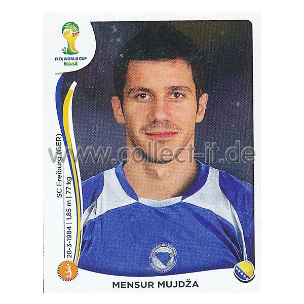 WM 2014 - Sticker 441 - Mensur Mujdza