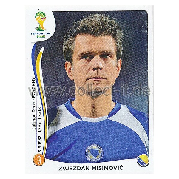 WM 2014 - Sticker 443 - Zvjezdan Misimovic