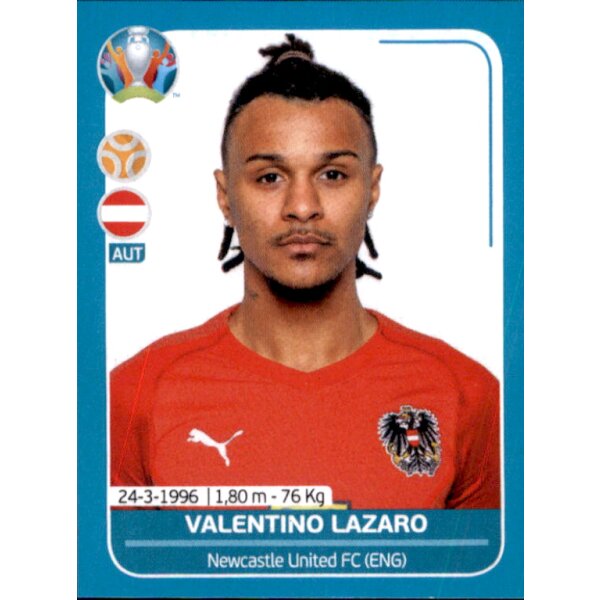 EM 2020 Preview - Sticker AUT20 - Valentinoo Lazaro - Österreich