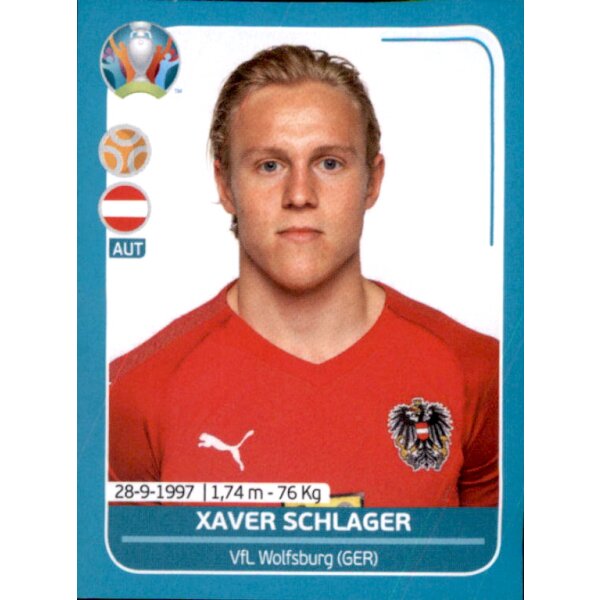 EM 2020 Preview - Sticker AUT23 - Xavier Schlager - Österreich