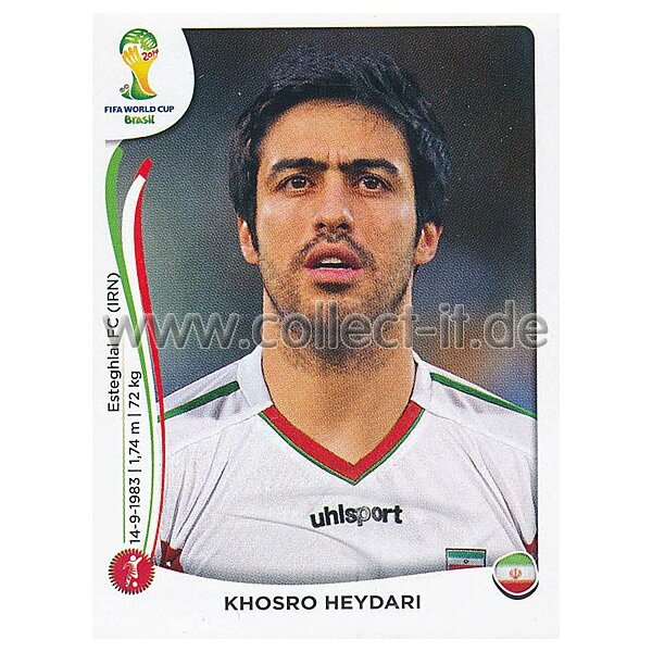 WM 2014 - Sticker 454 - Khosro Heydari