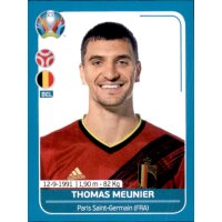 EM 2020 Preview - Sticker BEL13 - Thomas Meunier - Belgien