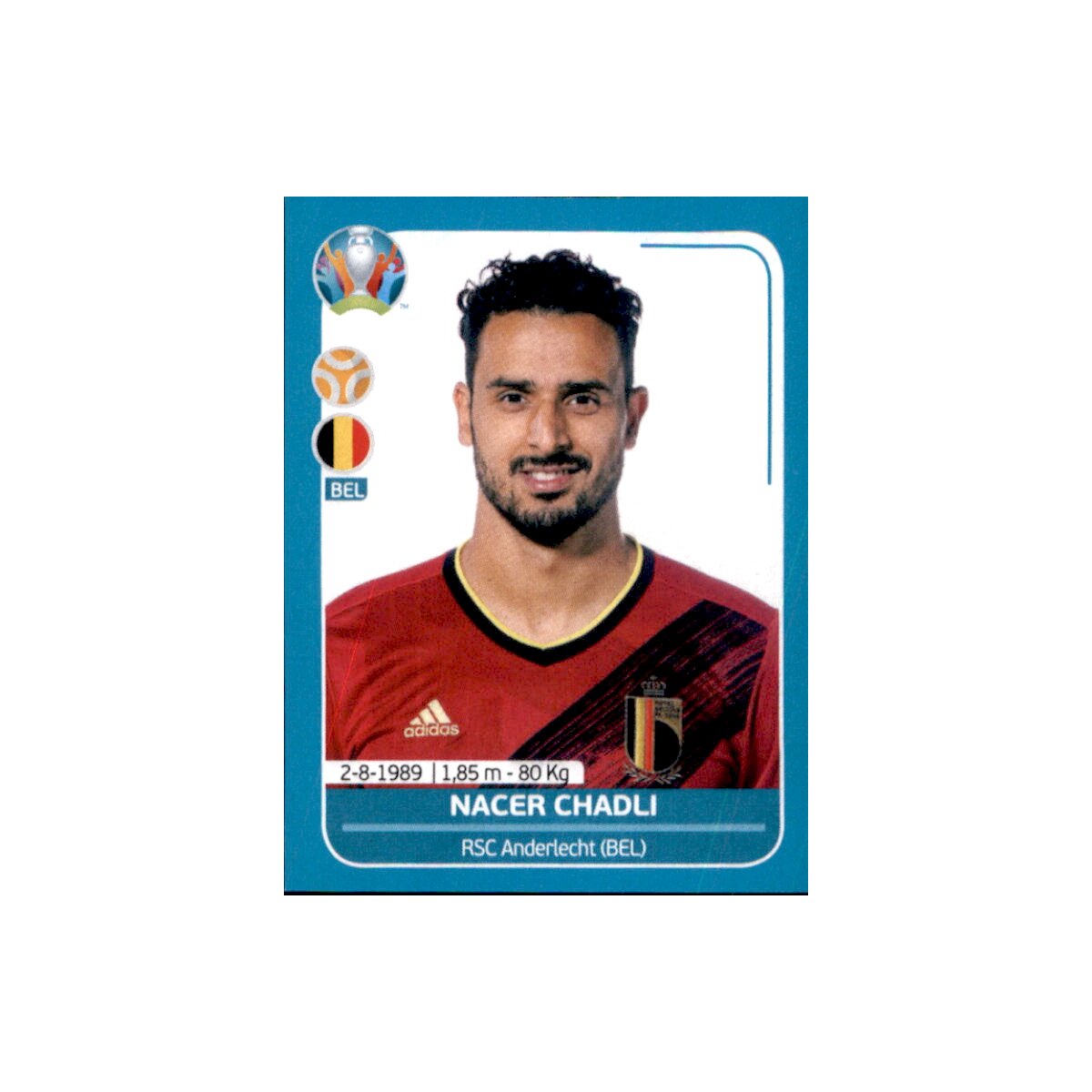 Em 2020 Preview Sticker Bel18 Nacer Chadli Belgien 0 39