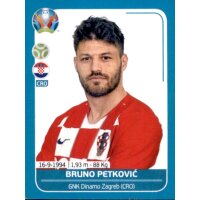 EM 2020 Preview - Sticker CRO26 - Bruno Petkovic - Kroatien