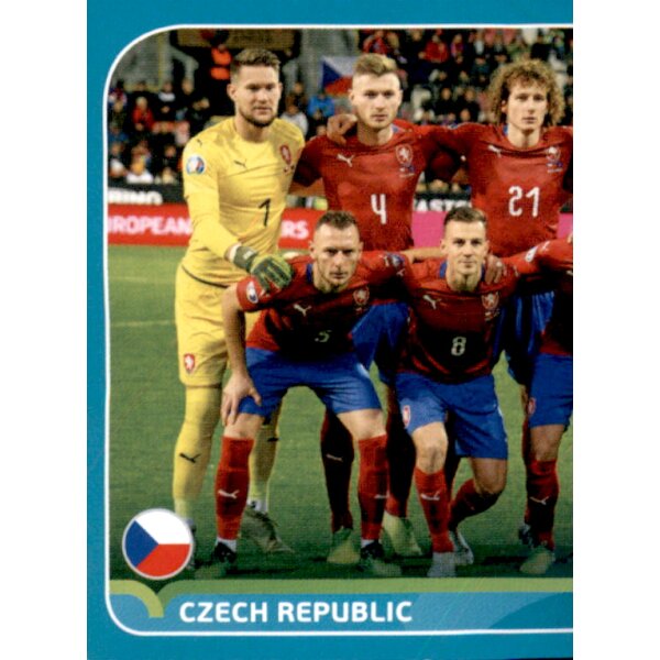 EM 2020 Preview - Sticker CZE2 - Line-up 1/2 - Tschechische Republik