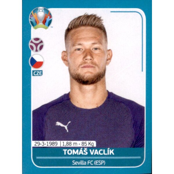 EM 2020 Preview - Sticker CZE7 - Tomas Vaclik - Tschechische Republik