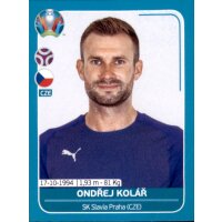 EM 2020 Preview - Sticker CZE9 - Ondrej Kolar -...