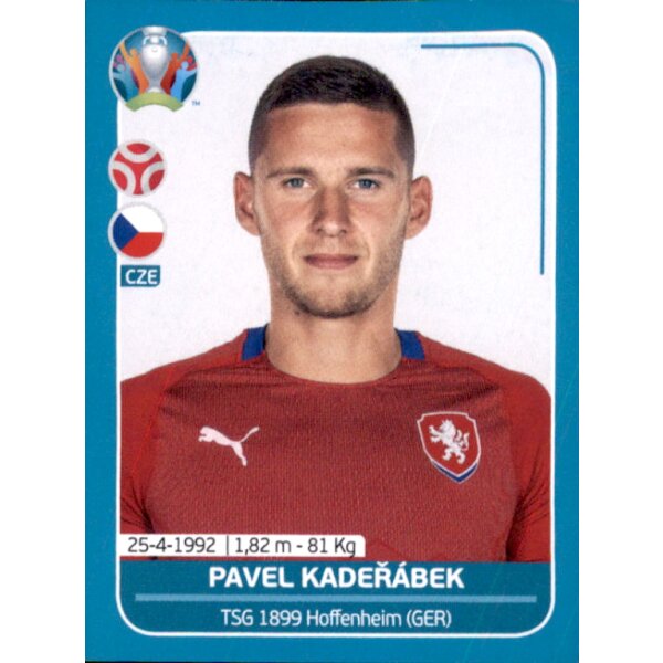 EM 2020 Preview - Sticker CZE10 - Pavel Kaderabek - Tschechische Republik