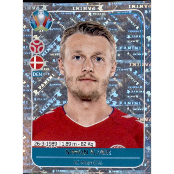 EM 2020 Preview - Sticker DEN6 - Simon Kjaer - Dänemark