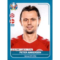 EM 2020 Preview - Sticker DEN15 - Peter Ankersen -...