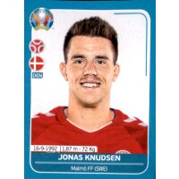 EM 2020 Preview - Sticker DEN16 - Jonas Knudsen -...