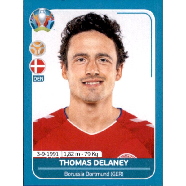 EM 2020 Preview - Sticker DEN17 - Thomas Delaney - Dänemark