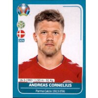 EM 2020 Preview - Sticker DEN23 - Andreas Cornelius -...