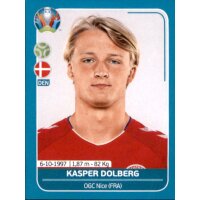 EM 2020 Preview - Sticker DEN24 - Kasper Dolberg -...