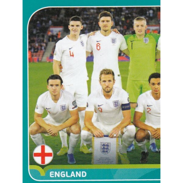 EM 2020 Preview - Sticker ENG2 - Line-up 1/2 - England