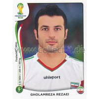 WM 2014 - Sticker 466 - Gholamreza Rezaei