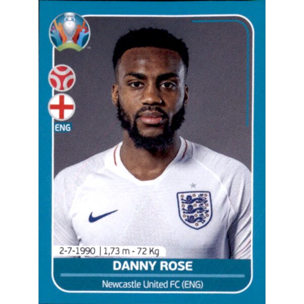 EM 2020 Preview - Sticker ENG10 - Danny Rose - England