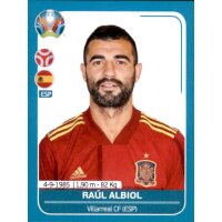 EM 2020 Preview - Sticker ESP10 - Raul Albiol - Spanien