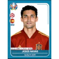 EM 2020 Preview - Sticker ESP11 - Jesus Navas - Spanien