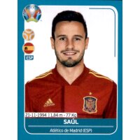 EM 2020 Preview - Sticker ESP20 - Saul - Spanien